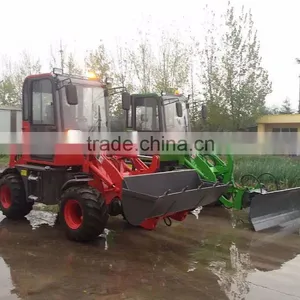 0.8ton Mini Loader 4WD Attachments Slasher,log Splitter,auger,tiller,blade thumbnail-4