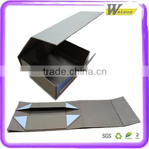 High Quality Kraft Paper Cardboard Magnetic Flip Box Made by Guangdong Factory thumbnail-1