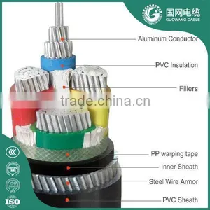 Armoured Power Cable/ Armoured Cable/ 4 Core Armoured Cable thumbnail-2