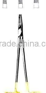 Mayo Hegar Needle Holder T/C Carbide Tip, 7 in Gold Pllated Handle,PayPal Available thumbnail-1