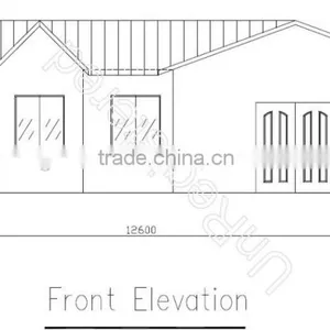 Low Cost Modern Design Light Gauge Steel Frame Prefabricated House Price thumbnail-4