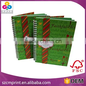 Metal Wire-O Binding Kraft Paper Notebook Printing thumbnail-1