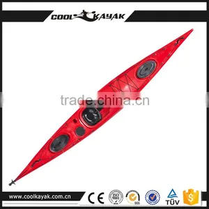 5.0m White Water Single Sit in Plastic Sea Kayak Wholesale Made in China Quality Choice thumbnail-2