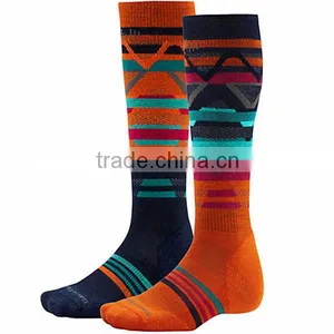 Professional Multicolor Custom New Zealand Wool Knee High Track Socks thumbnail-1