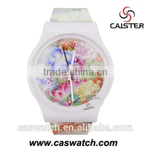 ROHS CE Silicone Rubber Watch With Japan Movt thumbnail-1