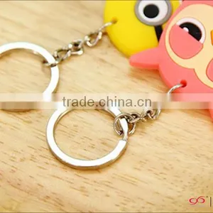 2015 Hot Cheap Wholesale Fashion Cartoon Design Keychain Quality Choice thumbnail-2