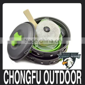 Wholesale Stainless Steel Camping Cookware for Outdoor Sports thumbnail-1