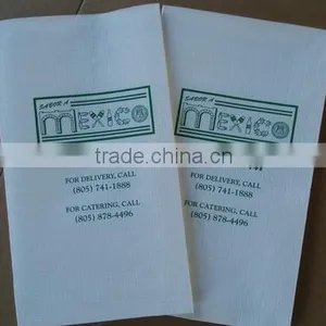 Hot Sale 43x43cm, 1/8Fold White Dinner Paper Napkins thumbnail-2
