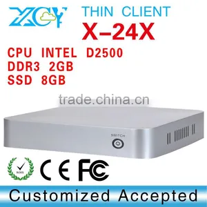 GPU Onboard 512M X-24X 2G Ram 500GB HDD Linux Embedded Thin Client Cheap Mini pc Thin Htpc Support Youtube thumbnail-1
