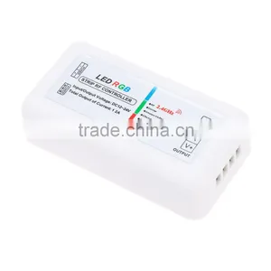 Touch Screen 2.4G 3*4A Wireless Remote Control + RF Controller for RGB Color LED Strip /LED Light Bulb /Downlight DC12-24V thumbnail-3