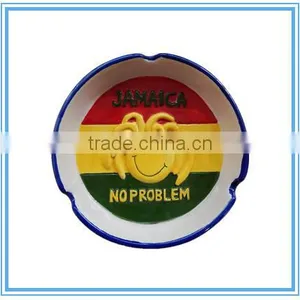 Jamaica Ceramic Souvenir Ashtray By Handpainted thumbnail-2