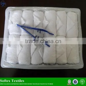 80% Polyester +20% Polyamide Cotton Disposable Towel for Airline Use thumbnail-1