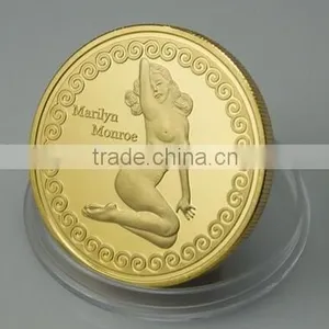 Egypt Gold Coins,sex Coins, Sex Euros Replica Old Coin thumbnail-1