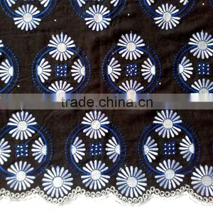 2016 Latest Style Baby African Dry Lace Embroidery Fabric for Girls Dress thumbnail-2