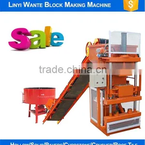 WT1-10 Interlocking Tijolos Ecological Brick Making Machine thumbnail-2