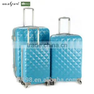 New Style 3 Pcs Blue Luggage Sets/trolley Luggage/traveling Suitcase thumbnail-1