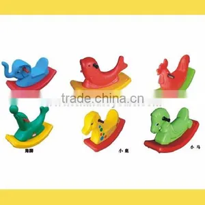 Used Daycare Christmas Decoration Rocking Horse thumbnail-1