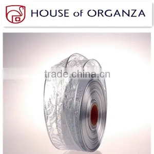 2014 HOT SALE Crystal Organza Ribbon Roll thumbnail-1