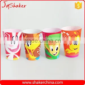 Hotel Clear Plastic Cup With Custom Logo,BPA Free 400ML Clear Plastic Water Cup thumbnail-4