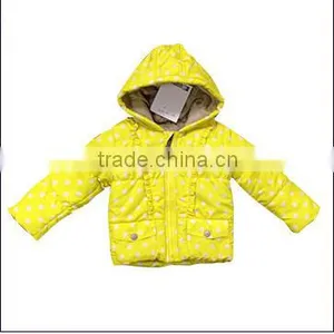 Yellow Children Warm Coat 2015 Kids Winter Coats High Quality Children Fancy Winter Coat thumbnail-1