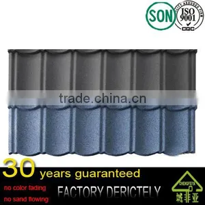 Factory Selling Hot Items Promotion Stone Coated Metal Roofing / Colorful Stone Coated Roof Tiles thumbnail-6