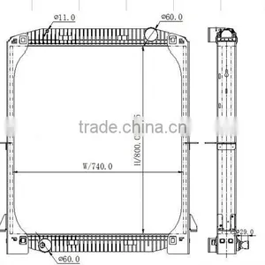 Excellent Quality Iveco Truck Parts Iveco Truck Radiator thumbnail-1
