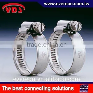 9 mm Bandwidth German Hose Clamp for Agriculture Machine Trackor thumbnail-4