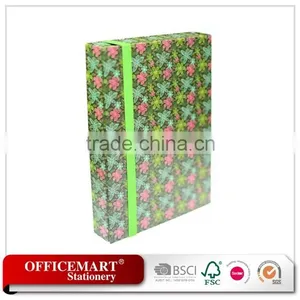 A4/a5 Paper File Box With Elastic Band in Various Design thumbnail-1