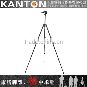 Professional Aluminum Digital Camera Tripod With Pan Head thumbnail-2