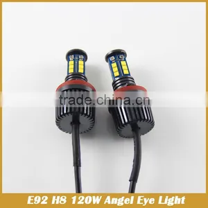 E92 H8 LED 120W Angel Eye Marker LED White for E87 E82 E92 E93 E90 thumbnail-1
