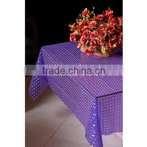 Purple Round Table Cloth thumbnail-1