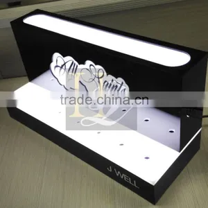 2016 New Style Illuminated Makeup Arylic Display Rack LED Acrylic Display Stand thumbnail-1