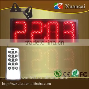 High Clear High Brightness 5'' Red LED Digital Timing Clock or Countdown Timer Brightness Adjustable thumbnail-1
