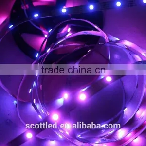 Programmable Addressable Full Color RGB 5V 30LED/M WS2813 Chip LED Strip thumbnail-4