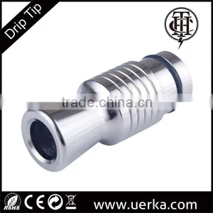 Atomizer Ceramic Coil e Cigarette TA-005 THC Titanium Alloy Tank Replaceable Drip Tip thumbnail-2