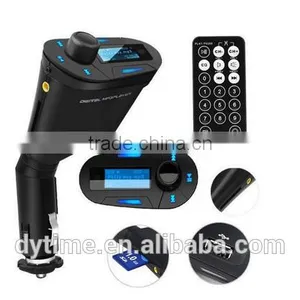 Car MP3 Player Quantum Digital Wireless Instructions Car MP3 Player FM Transmitter + Remote Control SD/USB/AUX thumbnail-2