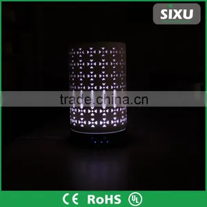 200ml Ceramic Materials LED Light Decorative Mini Diffusers Cylindrical Humidifier thumbnail-4