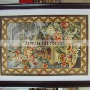 Gift Embroidery Flower Rectangle Tapestry thumbnail-1