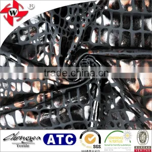 Wholesale Designer 95 Polyester 5 Elastane Snakeskin Leather Look Fabric thumbnail-1