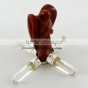Red Jasper Angel Energy Generator thumbnail-1
