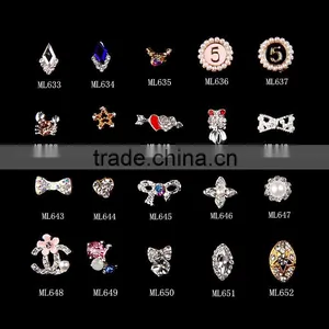 ML 613-ML 754 Nail Decoration Wholesale Nail Alloy Jewelry thumbnail-2