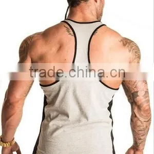 100% Cotton Mens Sportswear Sports Singlet thumbnail-3