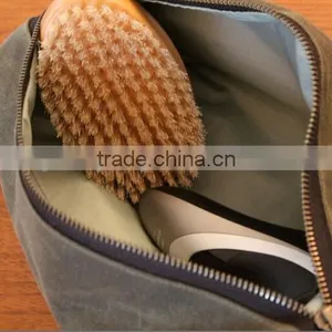 High Quality and Personalized Large Size Mens Waxed Canvas Dopp Kit Supplier's Choice thumbnail-6