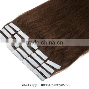 20 Inch Color 613 Light Blonde Tape in Human Hair Extensions thumbnail-5