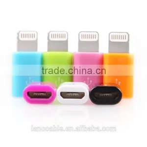 MFi Certified Micro Usb Female to 8 Pin Sync Adaptor thumbnail-3