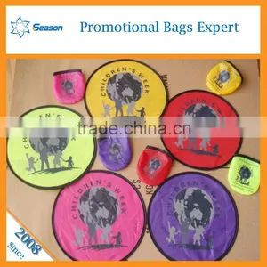 Wholesale Soft Foam Frisbee With Hole Cloth Foldable Frisbee Fan thumbnail-4