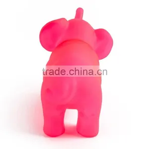 Most Hot Selling Vinyl Toy Elephant Rubber Toy for Baby thumbnail-4