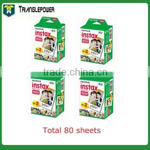 Fujifilm Instax Mini Film Instant Twin Pack White Film for Mini 7s / 8 / 25 / 50s / 90 Camera Quality Choice thumbnail-1