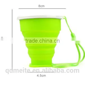 Silicone Rubber Folder Cup /drinking Silicone Folding Cup thumbnail-6