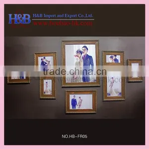 Unfinished Wooden Photo Moulding for Home Decoration thumbnail-1